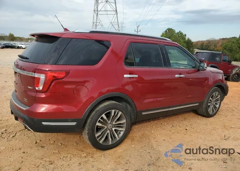 2018 Ford Explorer Platinum from USA, damaged, VIN 1FM5K8HT5JGC62985